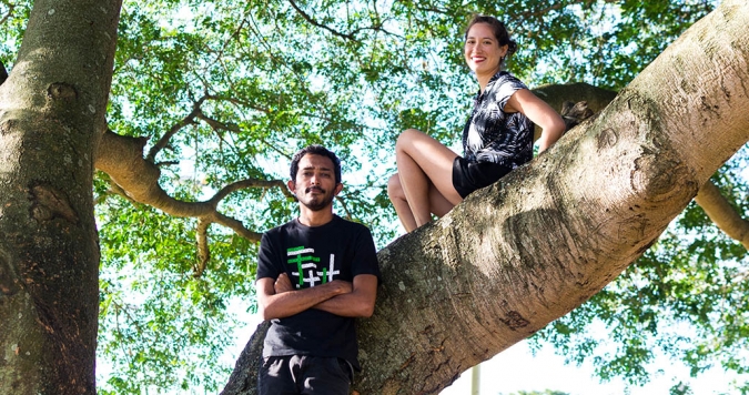 Kim Yip-Tong et RYMD peignent avec l’école de Fatima
